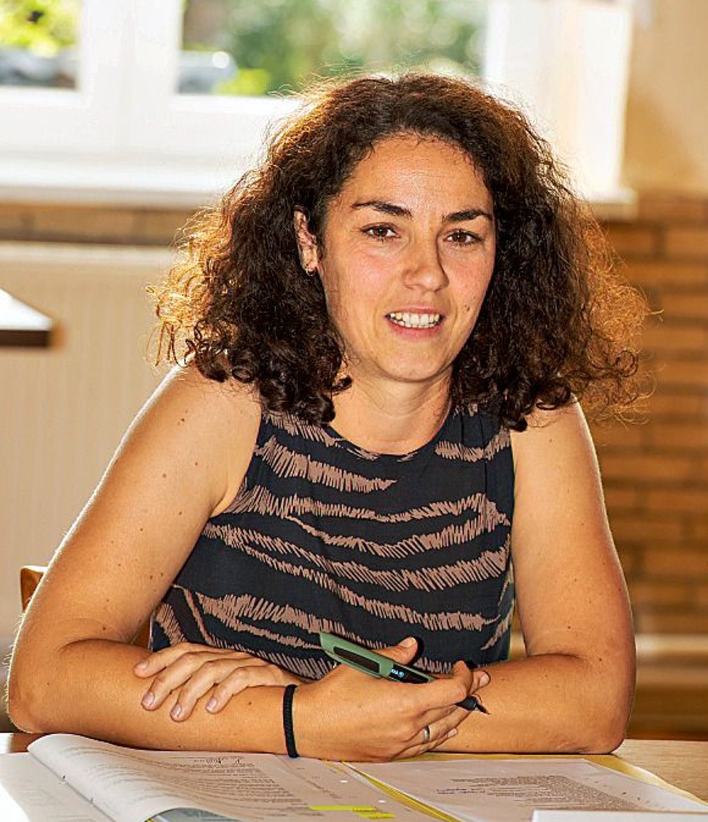 Leitet als stellvertretende VG-Ratsvorsitzende die Sitzung: Isabell Herrmann.