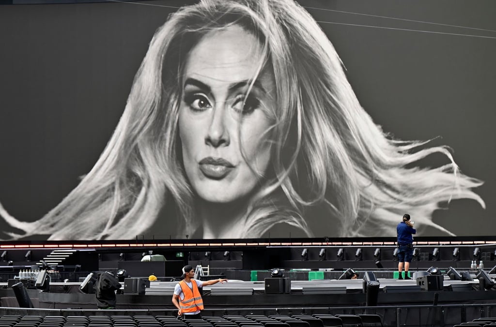 In München wurde für Adele eigens eine Bühne entwickelt.