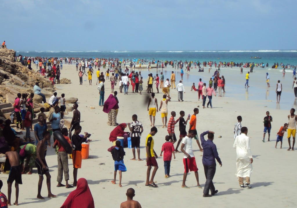 Der Lido Beach in Mogadischu (Archivbild)