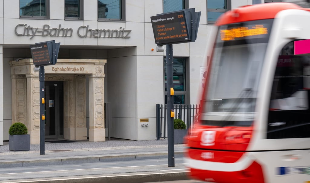 Chemnitz: Der fast einjährige Tarifkonflikt bei der City-Bahn Chemnitz ist beendet (Archivbild)
