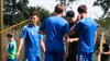 Stefan Korsch (l.) ist neuer Kapitän beim 1. FC Magdeburg II in der NOFV-Oberliga.