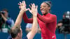 Feiert ihren dritten Triumph in Paris: Simone Biles.