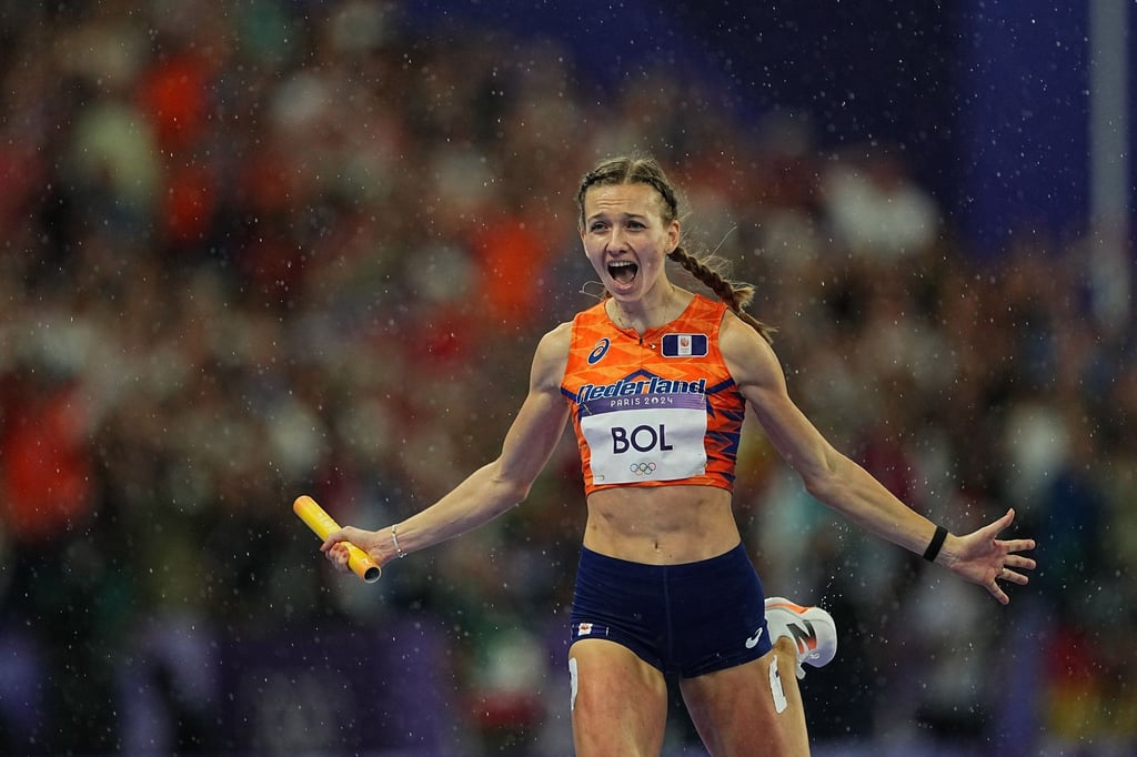Femke Bol führte die NIederlande zu Staffel-Gold