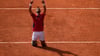Novak Djokovic ist nach seinem Olympiasieg überwältigt.