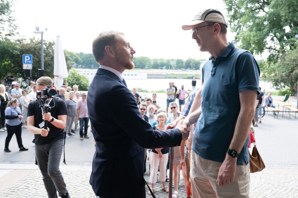 Austausch, Mitmachaktionen und Gespräche in den Ministerien im Regierungsviertel in Dresden starten am Sonntag. (Archivbild)