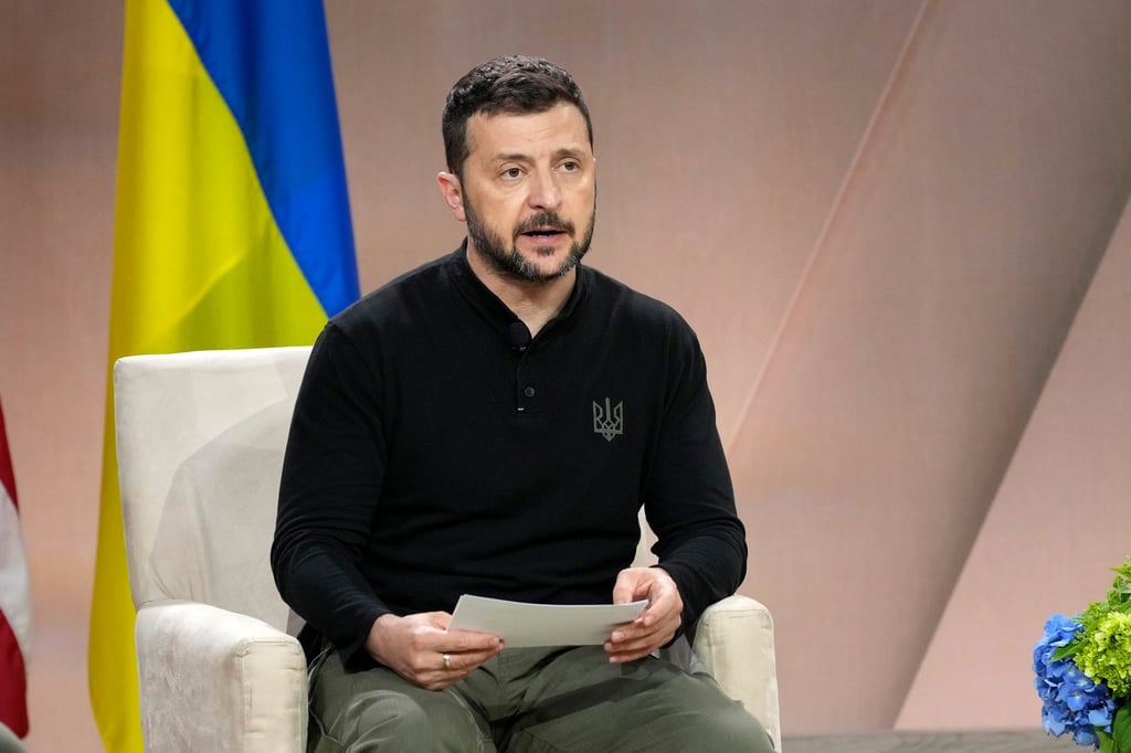 Der ukrainischePräsident Selenskyj (Achiv)