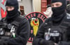 Regelmäßig gibt's Polizeieinsätze gegen Hells Angels und die konkurrierenden Bandidos.