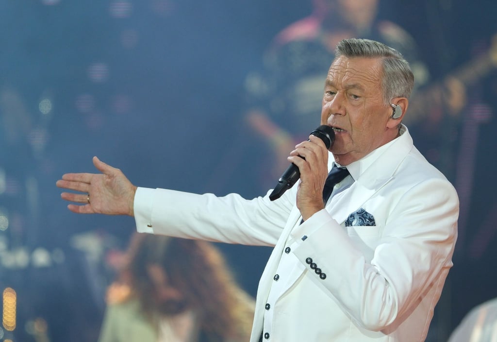 Roland Kaiser beim Konzert „Kaisermania“ in Dresden (hier am 26. Juli 2024). Alle Shows waren und sind ausverkauft.