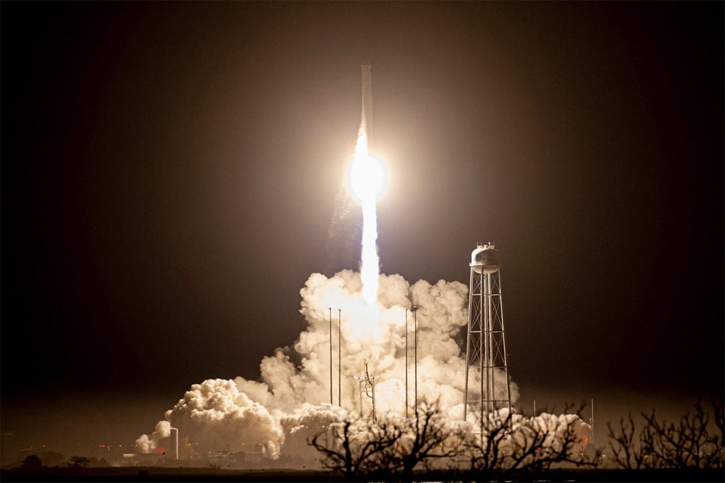 Diese Aufnahme zeigt einen „Cygnus“-Start im November 2022. (Archivfoto)