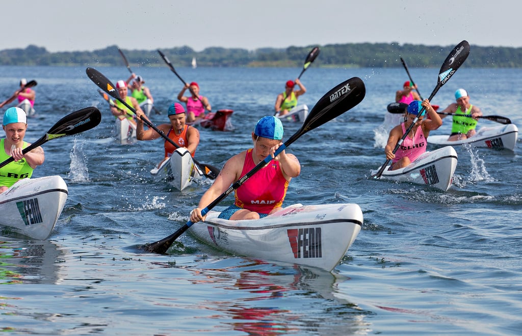 Bei der DLRG-Trophy am Goitzschesee gab es spannende Wettkämpfe zu erleben.