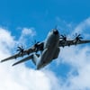 Insgesamt 48 dieser A400M-Transportflugzeuge hat die Deutsche Luftwaffe der Bundeswehr.