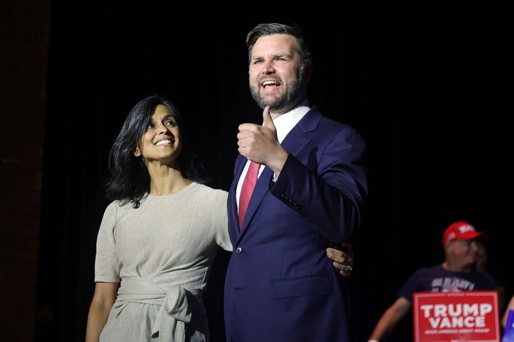 Usha Vance stand vor der Ernennung ihres Ehemannes zum republikanischen Vizekandidaten neben Donald Trump nicht unbedingt im Rampenlicht.