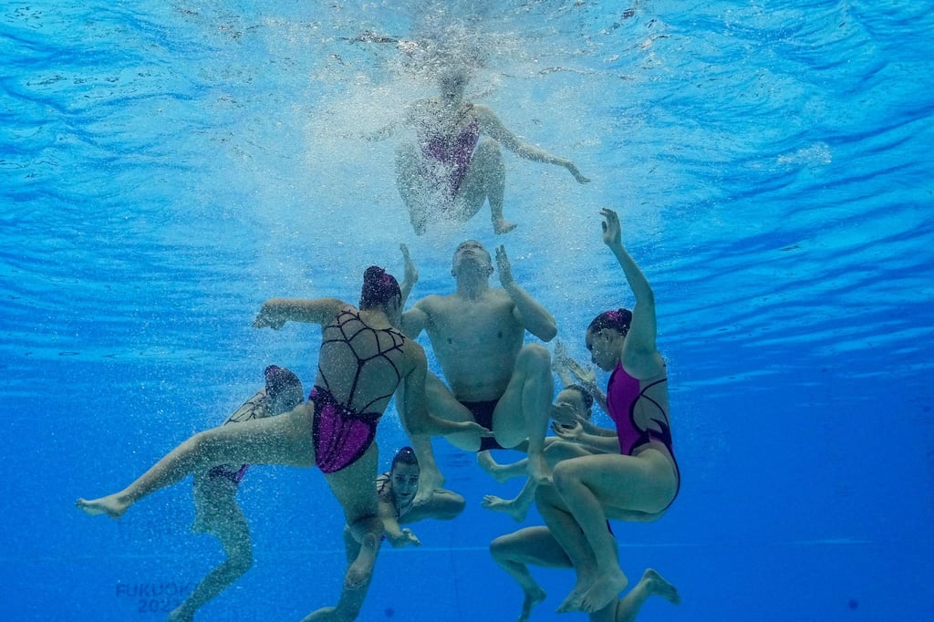 Männer im Synchronschwimmen sind bei Olympia zwar erlaubt, aber keiner ist in Paris am Start.