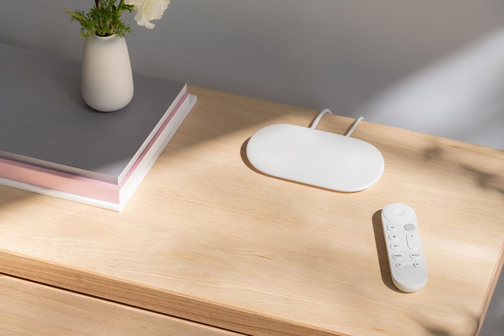 Googles neue TV-Streaming-Box streamt Videos in 4K und dient als Smarthome-Hub.