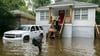 Der Tropensturm „Debby“ hat dem Südosten der USA heftige Regenfälle gebracht.