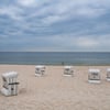 Notfall am Strand von Ahlbeck auf Usedom: Ein 83-Jähriger konnte nur noch tot aus der Ostsee geborgen werden.