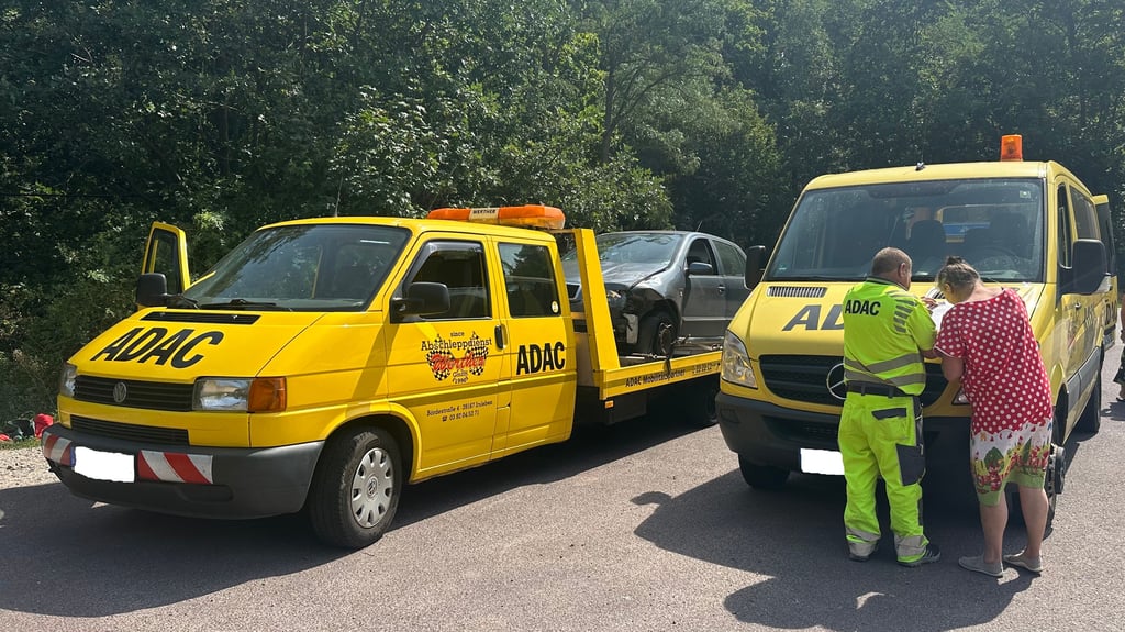 Ein Verletzter und enormer Schaden nach Unfall auf der L52.
