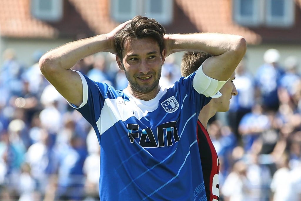 Marius Sowislo, FCM-Kapitän von 2013 bis 2018.