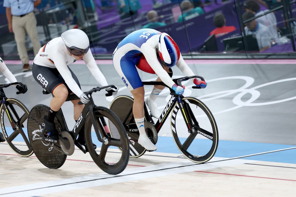 Emma Hinze verpasst eine Medaille im Keirin.