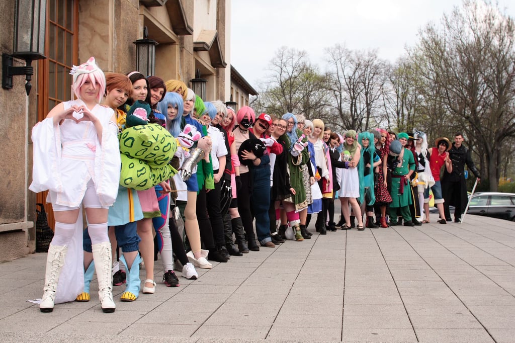Cosplayer bei der Contaku.