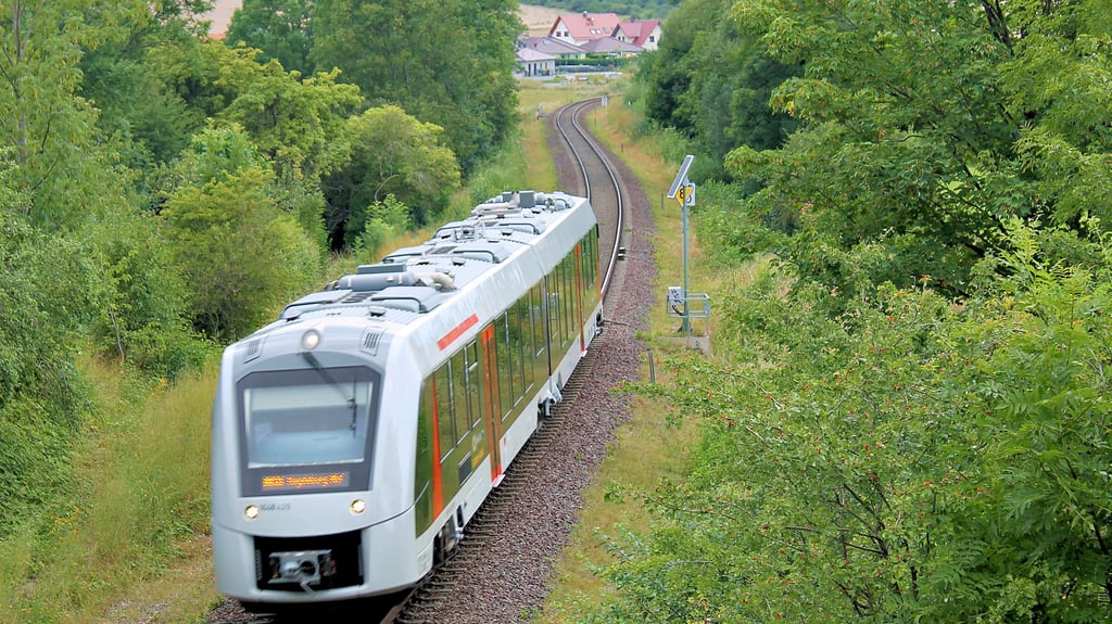 Am Nordrand von Drübeck soll perspektivisch ein neuer Haltepunkt der Deutschen Bahn entstehen.