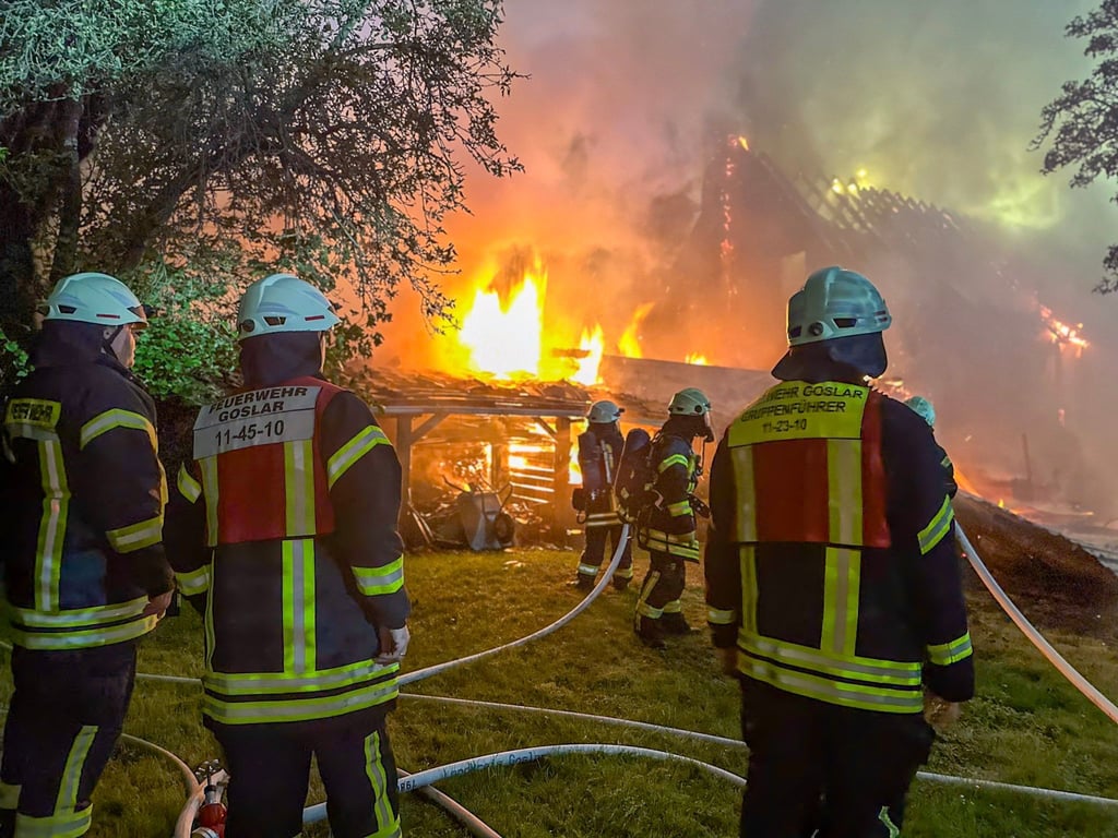 Mehr als 250 Einsatzkräfte rückten aus.