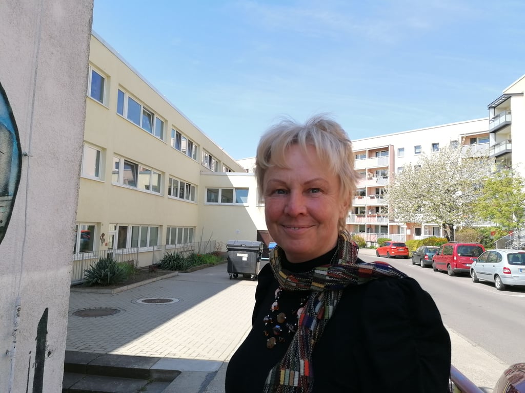 Beate Gellert, Geschäftsführerin Kinder- und Jugendhaus e.V. sollte bei "Hauptsache Halle" rausfliegen, da sie beim thwma Kita-Gebühren eine andere Meinung vertritt. 