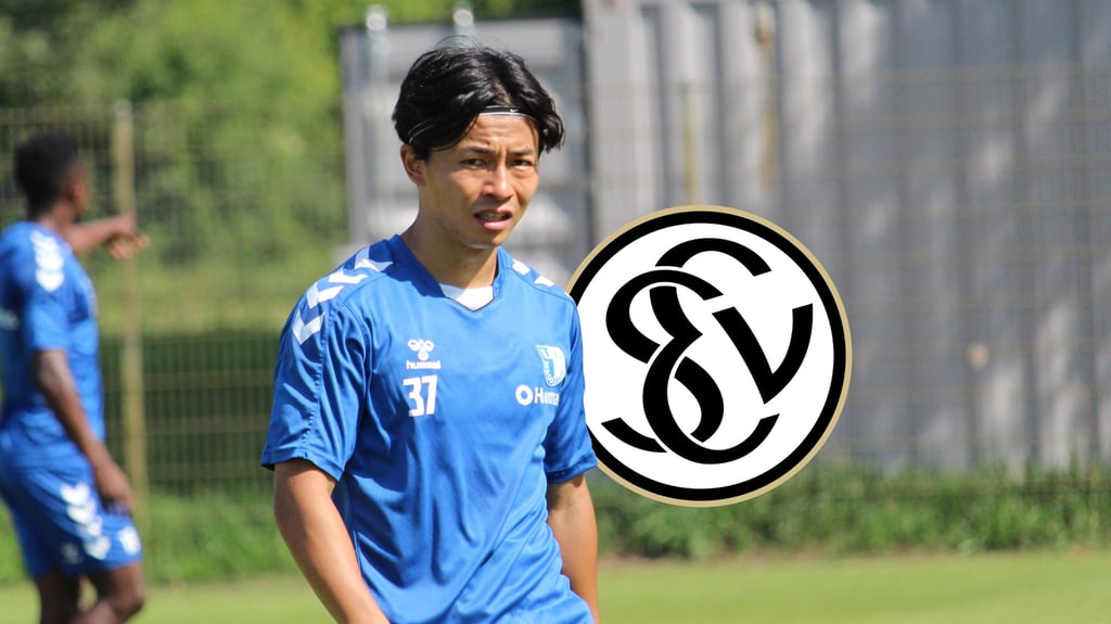 Tatsuya Ito beim Training am Mittwoch: Der Japaner will den 1. FC Magdeburg offenbar verlassen und zum Zweitliga-Rivalen SV Elversberg wechseln.