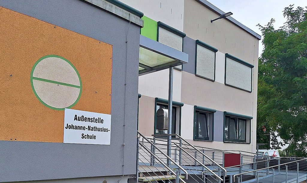 Durch den ehemaligen Sitz der Wobau, der eigentlich verkauft werden sollte, konnte kurzfristig eine Lösung für die beeinträchtigten Schüler der Förderschule "Johanne Nathusius" gefunden werden.