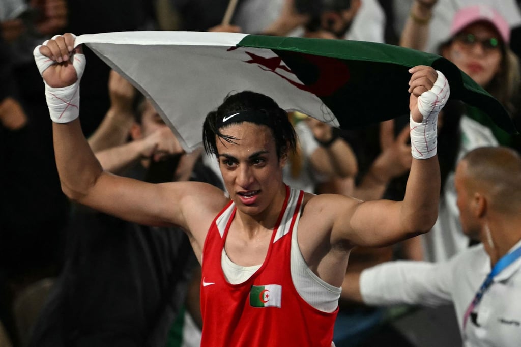 Boxerin Imane Khelif trotzt der Geschlechter-Debatte und kürt sich zur Olympiasiegerin