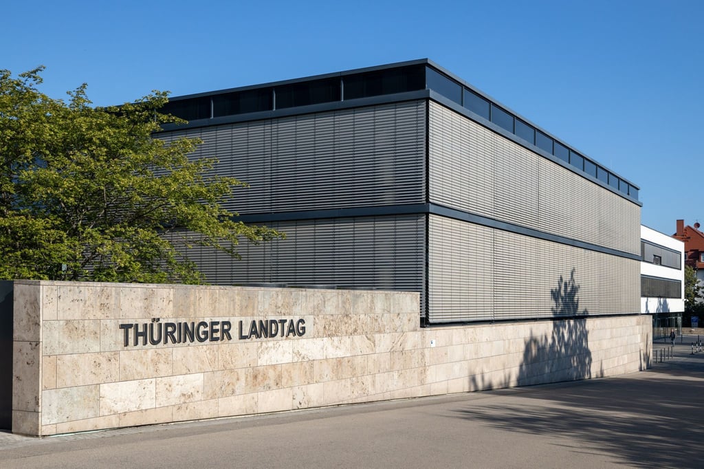 Am 1. September wird in Thüringen ein neuer Landtag gewählt. Bisher liegt die AfD in Umfragen vorn. (Archivbild)