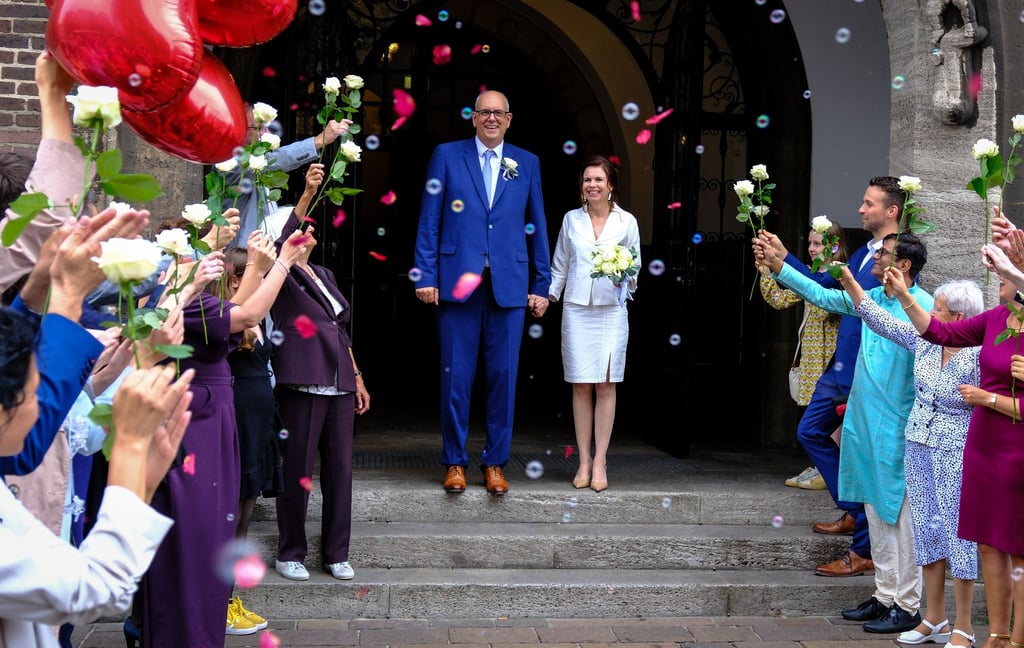 Jetzt auch verheiratet: Bremens Bürgermeister Andreas Bovenschulte und Kerstin Krüger.