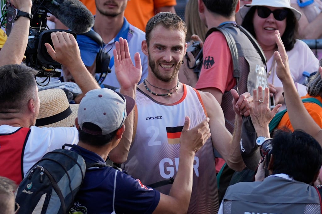 Nach dem Spiel jubelten die Deutschen auf der Tribüne.