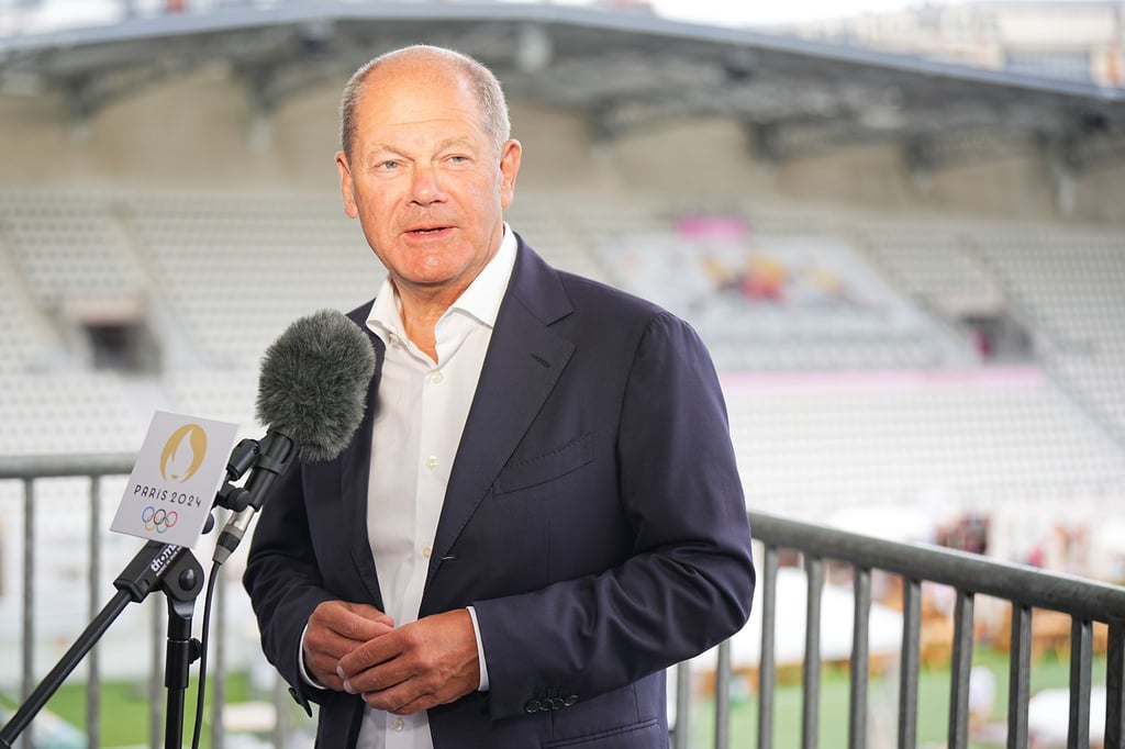 Olaf Scholz sieht Frankreich als Inspiration für eine Olympia-Bewerbung.