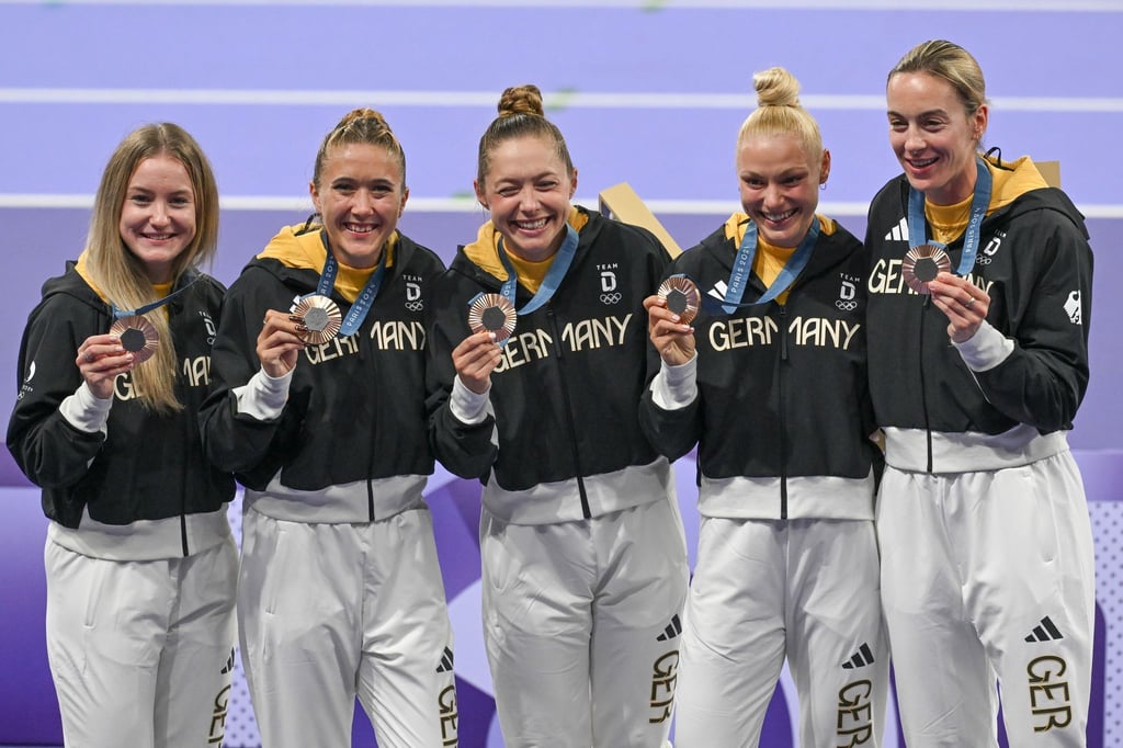 Die deutsche Staffel hatte sich eine Medaille fest vorgenommen.