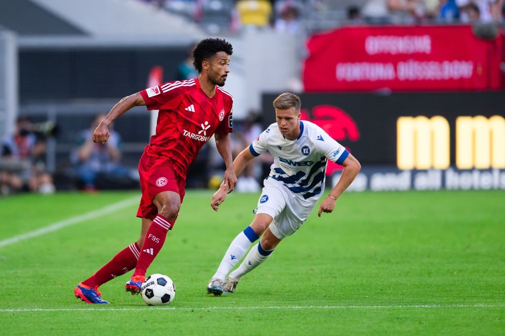 Düsseldorf bemühte sich beim 0:0 gegen Karlsruhe vergeblich um ein Tor.