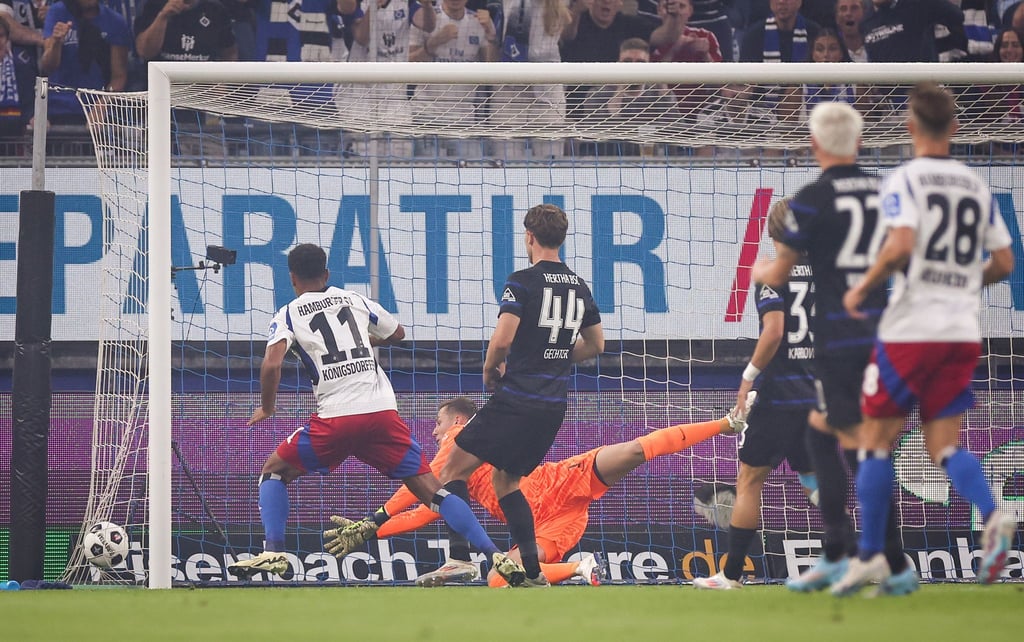 Ransford Königsdörffer erzielte die HSV-Führung.