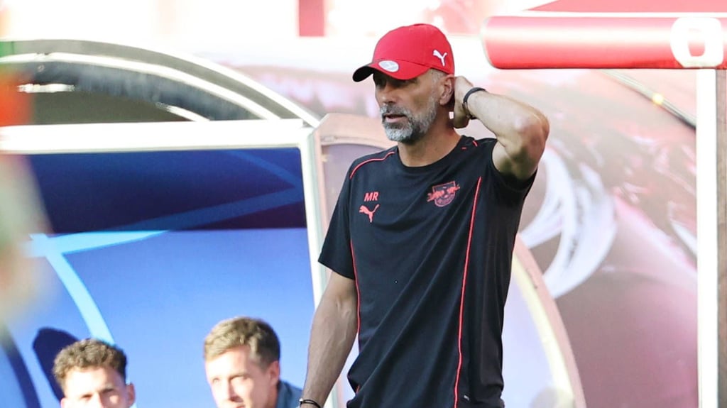 Marco Rose erwarttet keinen Traumstart von RB Leipzig.