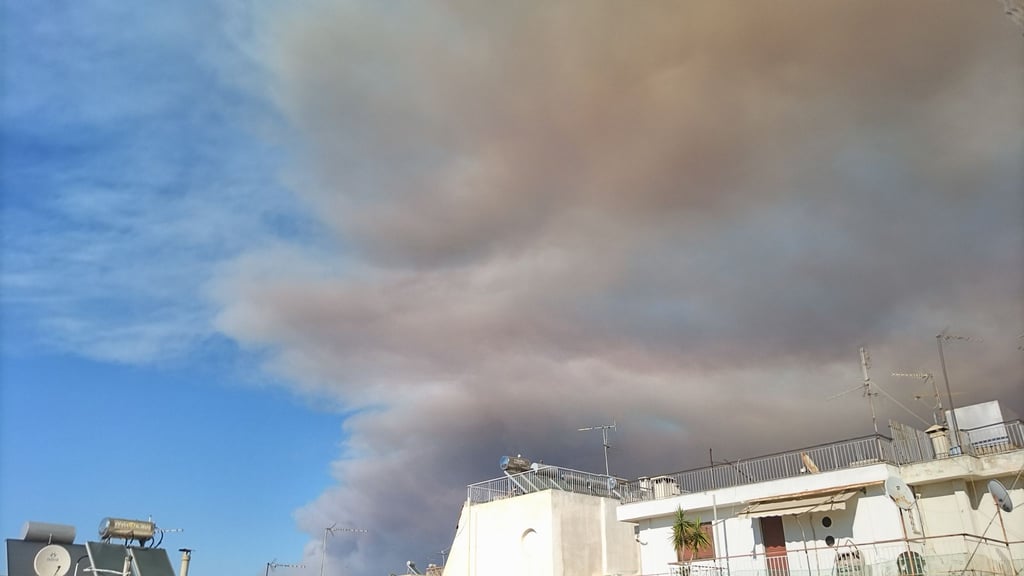 „Die Flammen steigen mehr als 25 Meter hoch.“