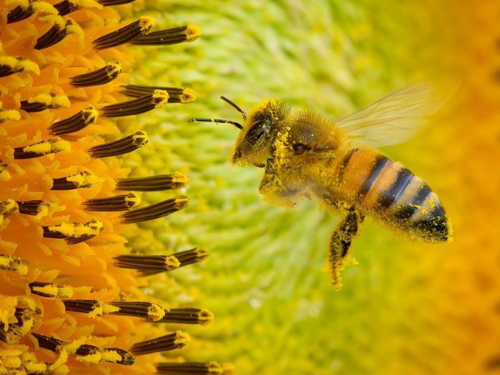 Die Bienenpopulation hat sich in Brandenburg etwas erholt.