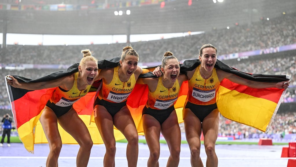 Auch die Starterinnen der Bronze-Staffel über 4x100 Meter werden in Berlin dabei sein.