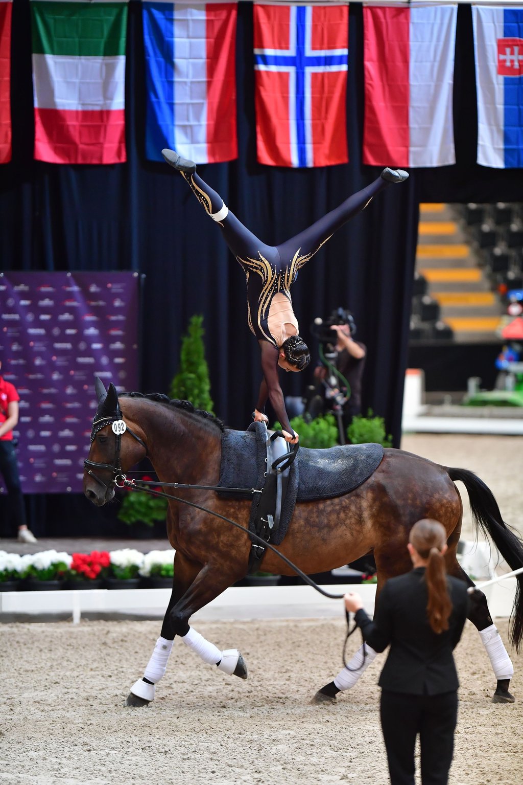 At the World Championships in Bern, Charlotte Axani from Canada finished 20th with Morpheus. Charlotte Schumann from the Stendal district was her longeur.