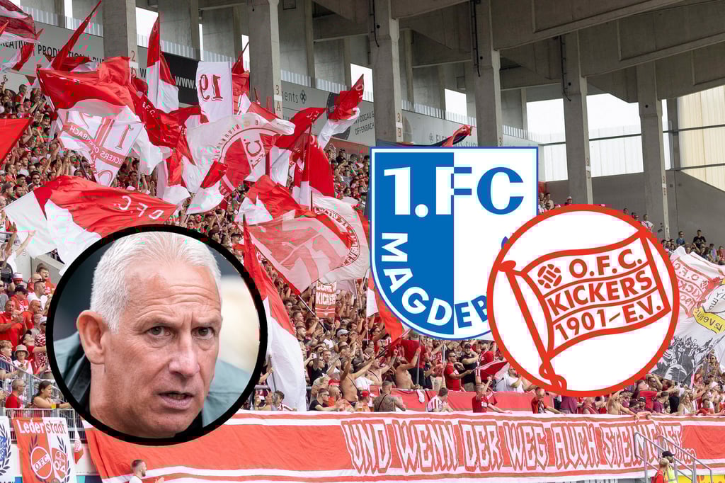 Christian Neidhardt, Cheftrainer von Kickers Offenbach: Am 14. August spielt sein Team im DFB-Pokal gegen den 1. FC Magdeburg.