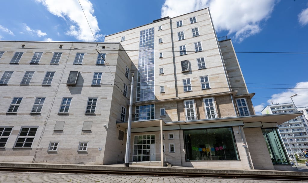 Die Außenansicht des Museums Gunzenhauser in Chemnitz. (Archivbild)