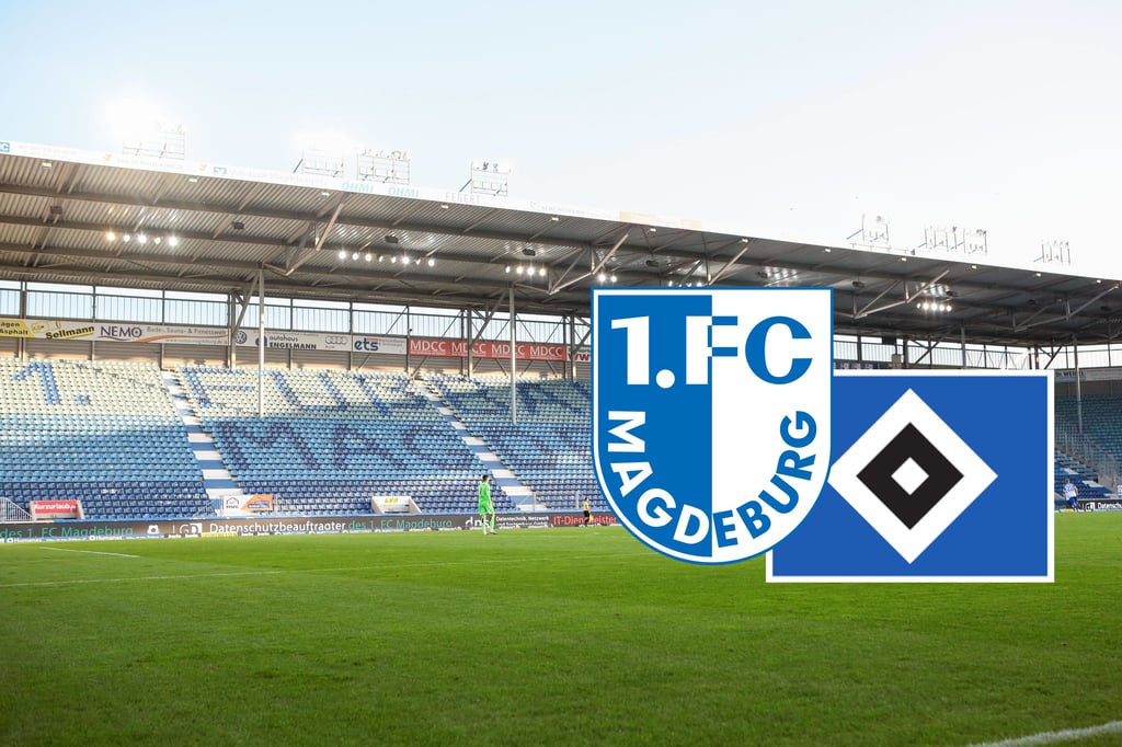 Leere Ränge im Stadion vom 1. FC Magdeburg, hier noch zu Corona-Zeiten.