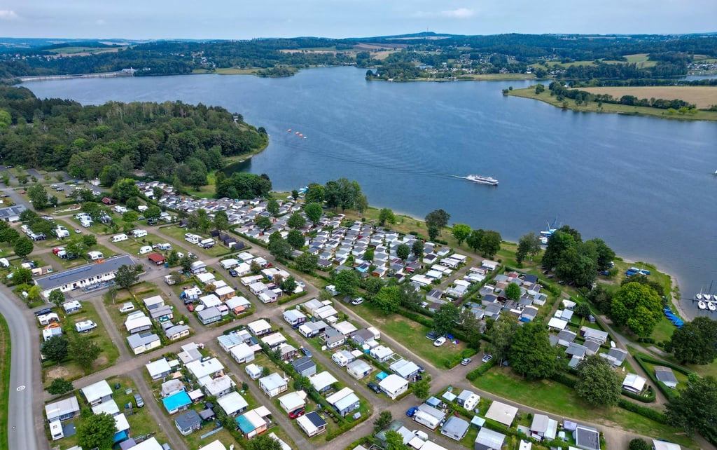 Vor 60 Jahren ist die Talsperre Pöhl in Betrieb gegangen, von Anfang an haben hier Menschen Erholung gesucht.