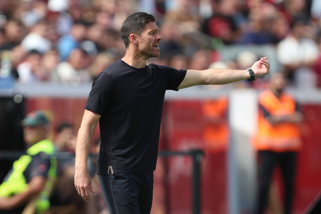 Bayer Leverkusens Trainer Xabi Alonso.