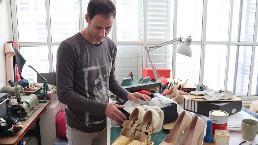 Kobi Levin in seiner Werkstatt in Tel Aviv.