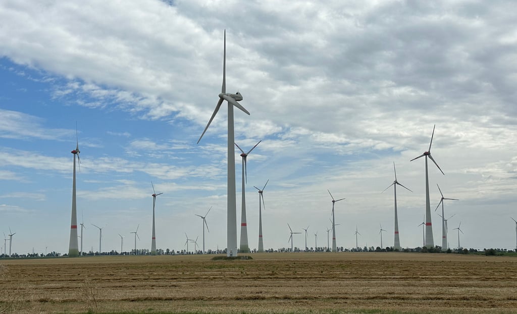 Der Windpark Borne erzeugt nicht nur saubere Energie, sondern unterstützt auch die Gemeinde. Foto: René Kiel