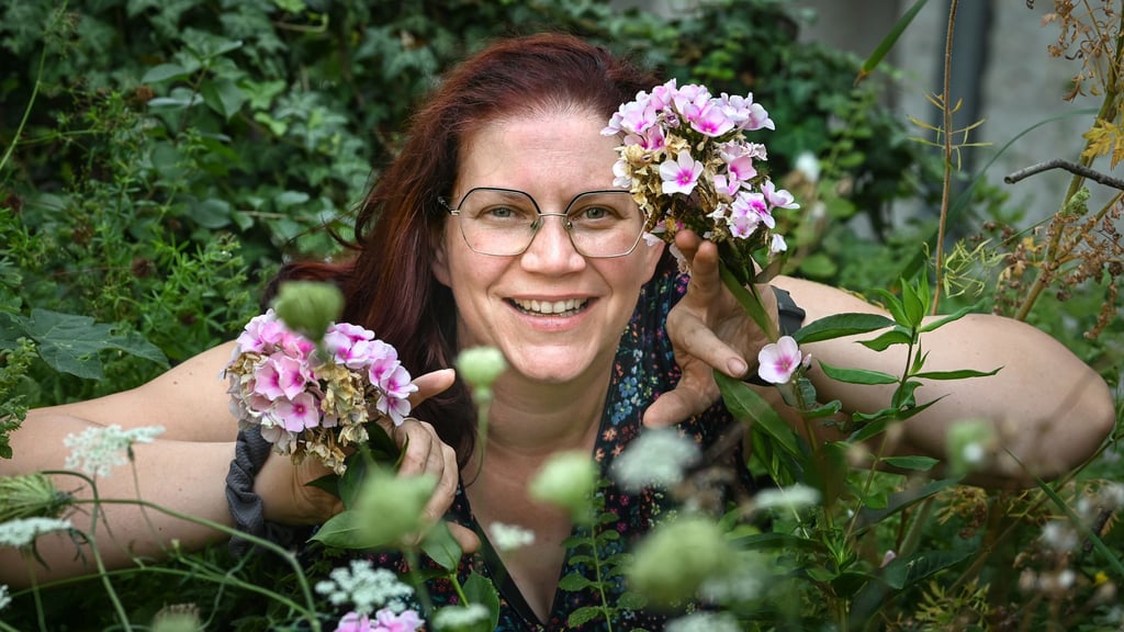 Rund 700 bis 800 Stunden hat Floristin Diana Tröger in die Vorbereitung gesteckt.